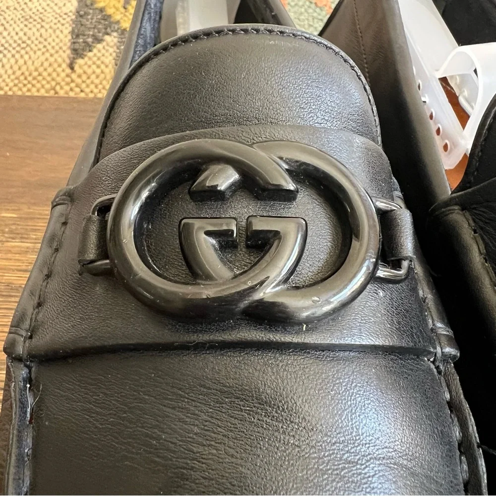 Gucci Havel $970 Interlocking G Drivers Loafers Gucci Size 9 US9.5